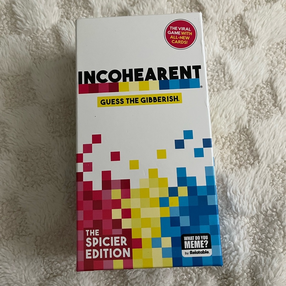 Incoherent by What Do You Meme? Card Game • SPICIER EDITION